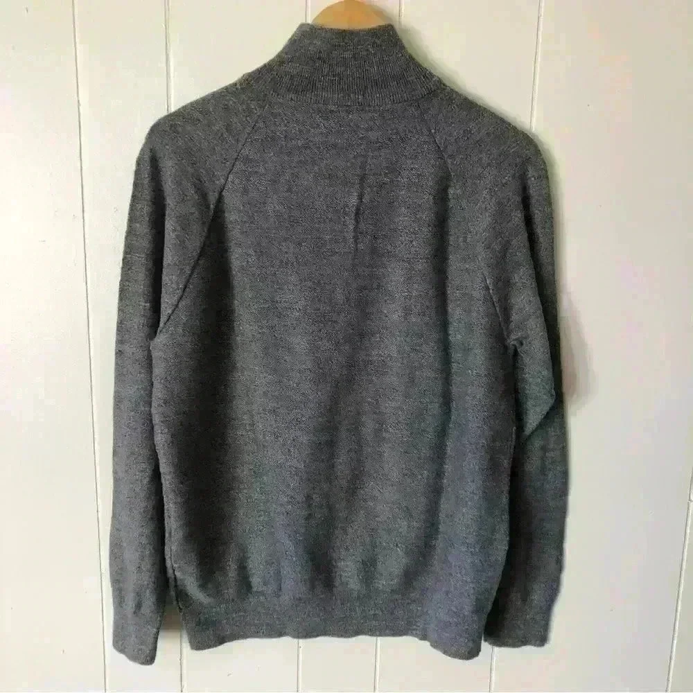 J.Crew Half Zip Cotton Sweater Size M